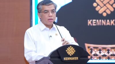 Menteri Ketenagakerjaan (Menaker) Yassierli