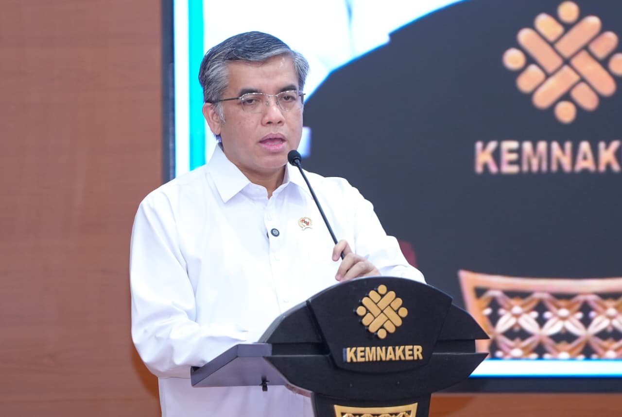 Menteri Ketenagakerjaan (Menaker) Yassierli