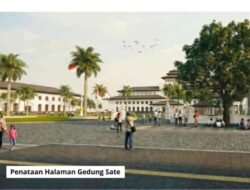 Dedi Mulyadi Tata Halaman Gedung Sate, Lalu Lintas Dipastikan Lebih Lancar