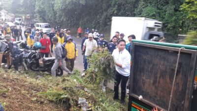 Bupati Cianjur Pimpin Gerakan Bersih Sampah di Kawasan Puncak