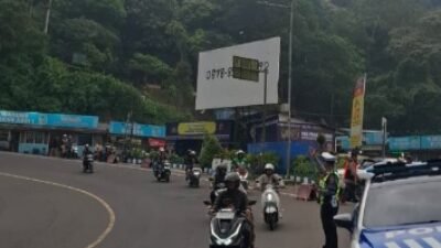 Libur Panjang Kenaikan Isa Almasih, Arus Lalu Lintas di Puncak Cianjur Masih Lancar