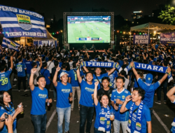 Menanti Hattrick Persib, Nobar di Cianjur Digelar dari Pos Ronda hingga Polres