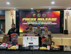Polres Cianjur Tangkap Tersangka Pembunuhan Anak Tiri di Cikalongkulon 