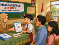 Catat! Pembagian Rapor Semester 2 2026 Diperkirakan Digelar 26 Juni