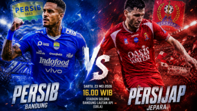 Prediksi Skor Persib Bandung vs Persijap Jepara, Maung Bandung Diunggulkan Kunci Gelar di GBLA