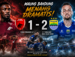 Dramatis di Parepare! Persib Bandung Taklukkan PSM 2-1 dan Selangkah Lagi Raih Gelar Juara