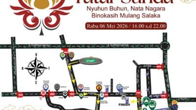 Kirab Budaya Milangkala Tatar Sunda Besok, Jalan Protokol Cianjur Ditutup Sementara