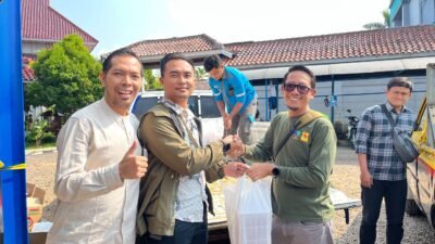 PT PLN (Persero) Unit Pelaksana Pelayanan Pelanggan (UP3) Cianjur menggelar kegiatan pemotongan dan penyaluran hewan kurban.
