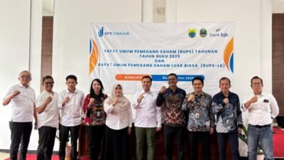 RUPS 2025, BPR Cianjur Jabar Perseroda Cetak Laba dan Konsisten Setor Dividen
