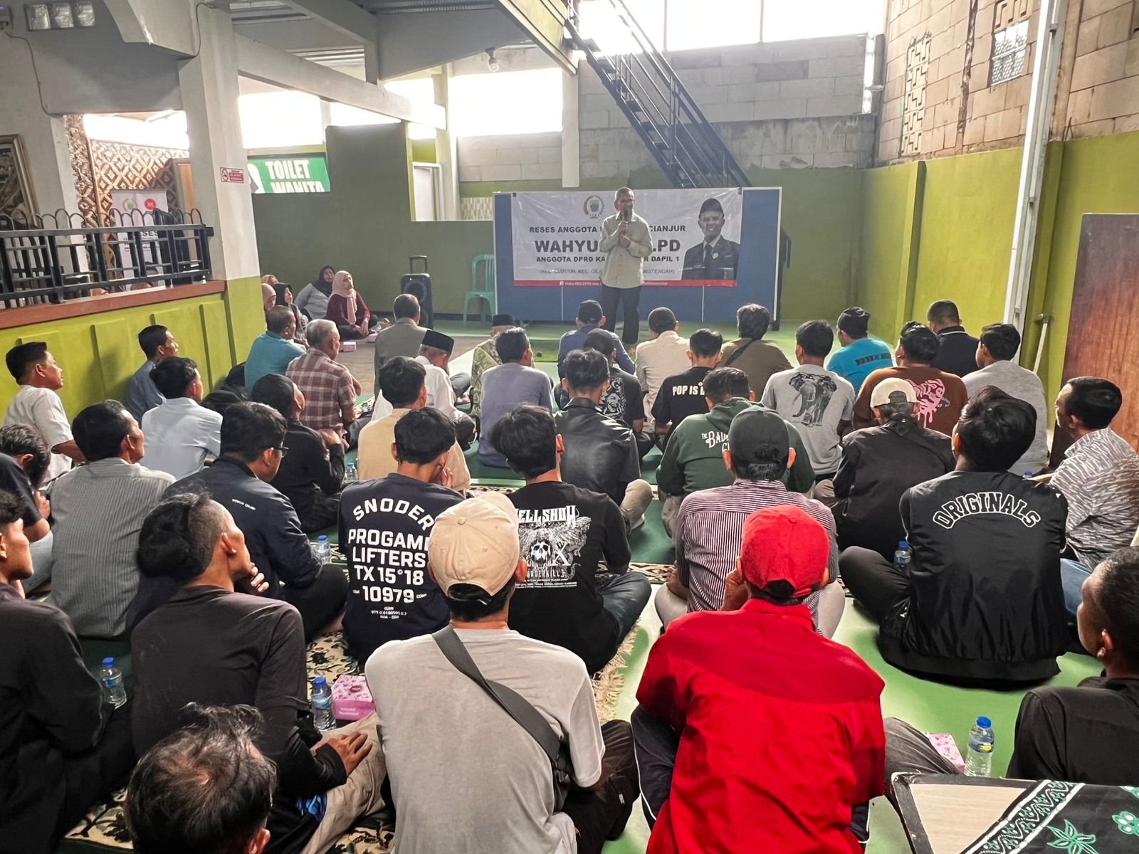 Anggota DPRD Kabupaten Fraksi Partai Keadilan Sejahtera (PKS), Wahyudin saat melaksanakan kegiatan reses masa persidangan ke III Tahun 2025-2026.