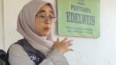 RSUD Sayang Cianjur Penyuluhan Kesehatan tentang Campak ke Posyandu