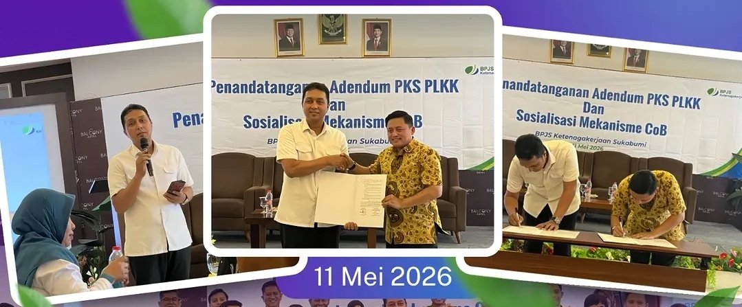 RSUD Pagelaran Kerja Sama Implementasi Sistem CoB BPJSTK Terkoneksi dengan Jasa Raharja