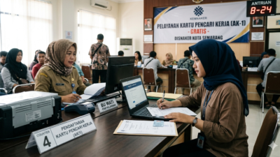 Pendaftar Kartu Pencari Kerja Melonjak, Lulusan SMA dan SMK Mendominasi