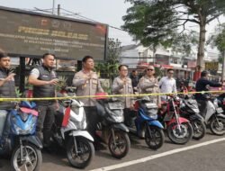 Enam Pelaku Curanmor di Cianjur Ditangkap, Polisi Amankan 34 Motor Curian