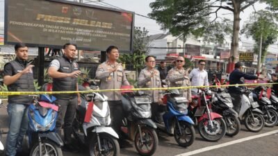 Enam Pelaku Curanmor di Cianjur Ditangkap, Polisi Amankan 34 Motor Curian