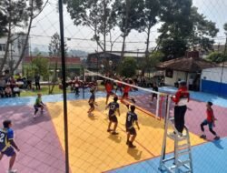 Kapolres Cianjur Cup Resmi Bergulir, 13 Tim Ramaikan Turnamen Voli HUT Bhayangkara di Pacet