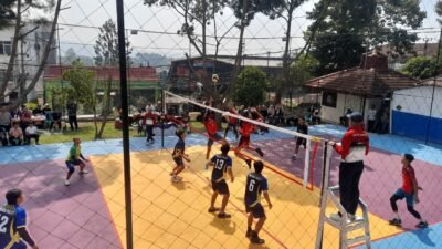 Kapolres Cianjur Cup Resmi Bergulir, 13 Tim Ramaikan Turnamen Voli HUT Bhayangkara di Pacet