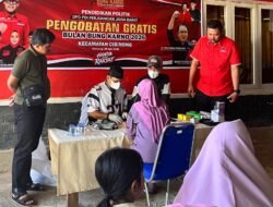 PDIP Gelar Pengobatan Gratis Sambut Bulan Bung Karno di Cibinong