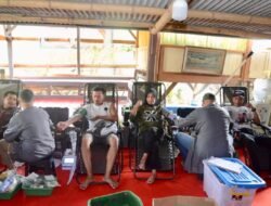 Peringati Bulan Bung Karno, Anggota Fraksi PDIP Cianjur Aldi Yudistira Gelar Donor Darah