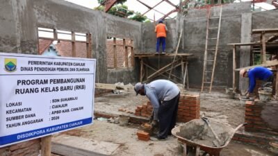 Disdikpora Optimistis Program Pembangunan Ruang Kelas Tuntas Tahun Ini
