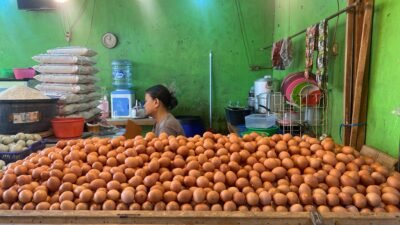 Program MBG Libur, Harga Telur di Cianjur Turun Jadi Rp26 Ribu per Kg