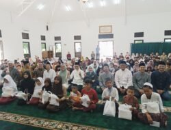 Momentum 10 Muharram, DKM Al-Amanah DPRD Cianjur Santuni Ratusan Anak Yatim