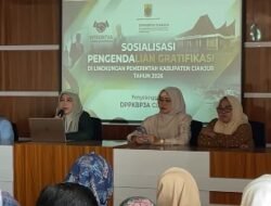 DPPKBP3A Cianjur Gelar Sosialisasi Pengendalian Gratifikasi