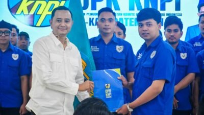 Resmi Dilantik, 32 DPK KNPI se-Kabupaten Cianjur Harus Berbuat yang Terbaik dan Membantu Masyarakat