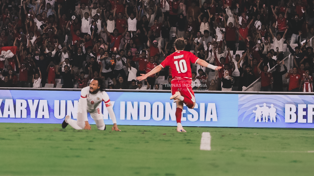 Tim Nasional (Timnas) Indonesia menempati peringkat ke-118 dalam ranking FIFA setelah meraih dua kemenangan dalam FIFA Matchday Juni 2026 di Stadion Utama Gelora Bung Karno (SUGBK).