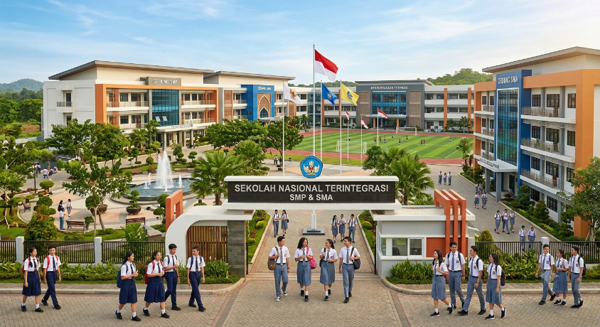 Sekolah Nasional Terintegrasi Hadir di Cianjur, Pendidikan dan Fasilitas Gratis