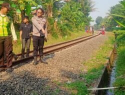 Perbaiki Pipa Air di Dekat Rel, Pria di Haurwangi Tewas Tersenggol Kereta