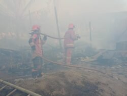 Rumah dan Pondok Pesantren di Bojongpicung Hangus Terbakar