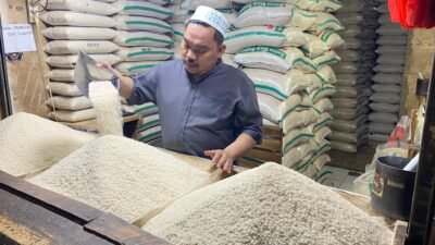 Harga Beras di Pasar Muka Masih Naik Meski Harga Gabah Turun
