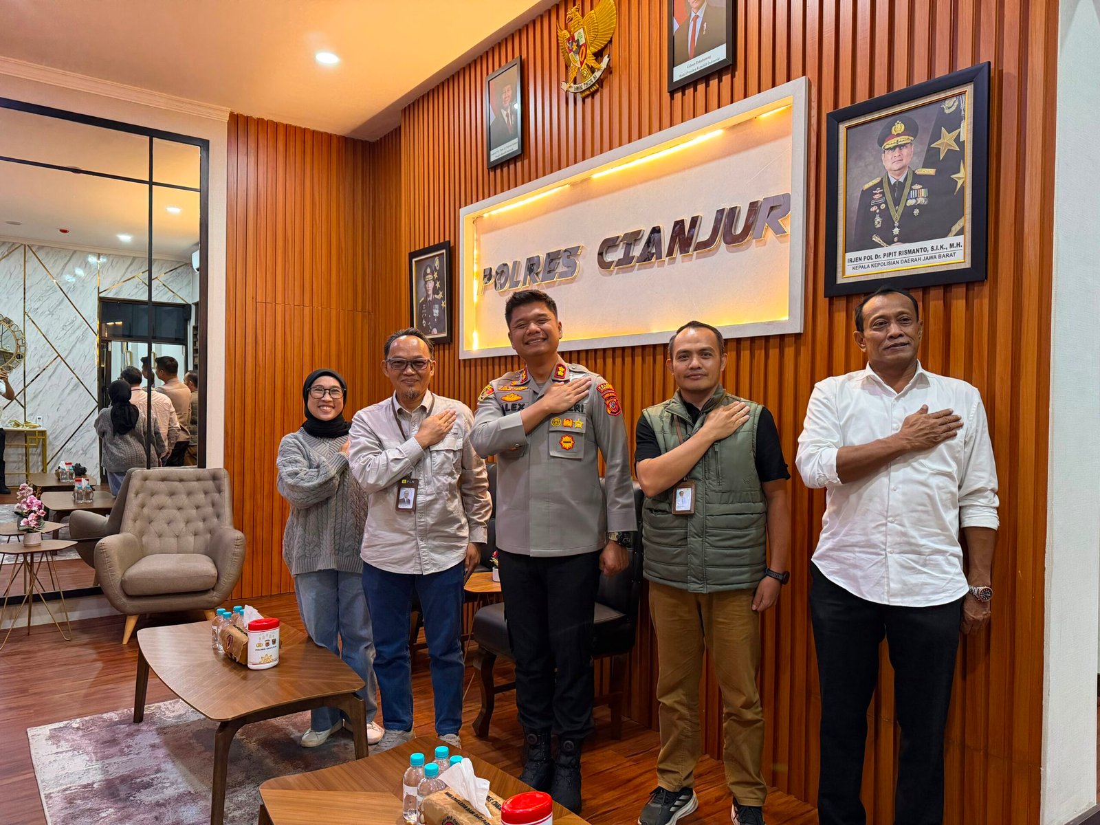 Kolaborasi untuk Keandalan, PLN UP3 Cianjur dan Polres Cianjur Perkuat Pengamanan Infrastruktur Kelistrikan