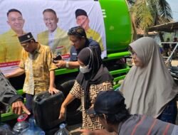 Aksi Nyata Legislator Golkar Cianjur H. Irwan, Pasok Air Bersih untuk Warga Terdampak Kemarau di 3 Desa Kecamatan Cibeber
