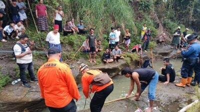 Tim SAR Gabungan Temukan Jasad Anak yang Tenggelam di Sungai Cilaku