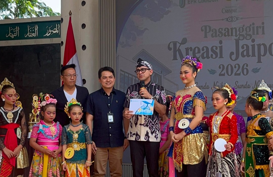 Dukung Kegiatan Pasanggiri Kreasi Jaipong 2026, BPR Cianjur Jabar Sukses Jaring Puluhan Nasabah Tasis