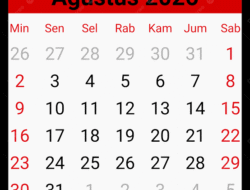 Daftar Hari Besar Agustus 2026 Lengkap