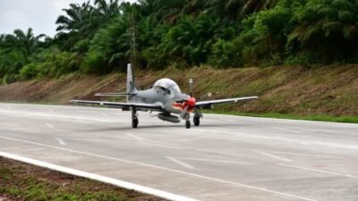Kementerian PU Siapkan 4 Ruas Jalan Tol Sebagai Landasan Darurat Pesawat Tempur