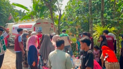 PMI Cianjur Salurkan 100 Ribu Liter Air Bersih dalam Sepekan, Cibeber Terbanyak