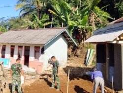 TMMD Kodim 0608 Cianjur Genjot Penyelesaian Rutilahu dan MCK di Desa Mekarmukti