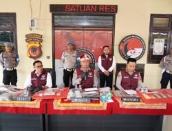 Belasan Ribu OKT Diamankan, Lima Orang Ditangkap Polisi
