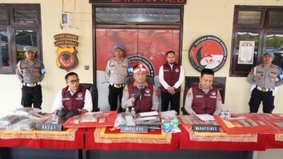 Belasan Ribu OKT Diamankan, Lima Orang Ditangkap Polisi