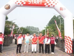 Kepala Imigrasi Cianjur Hadiri Rangkaian Kegiatan Fun Walk, Layanan Paspor, Bakti Sosial dan Donor Darah di Politeknik Imigrasi dan Pemasyarakatan Indonesia