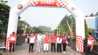 Kepala Imigrasi Cianjur Hadiri Rangkaian Kegiatan Fun Walk, Layanan Paspor, Bakti Sosial dan Donor Darah di Politeknik Imigrasi dan Pemasyarakatan Indonesia