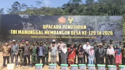 TMMD ke-129 Cianjur Resmi Ditutup, Danrem Soroti Kolaborasi untuk Kemajuan Masyarakat