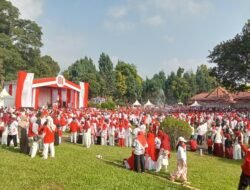 Ribuan Warga Penuhi Istana Cipanas, Rayakan HUT ke-81 RI