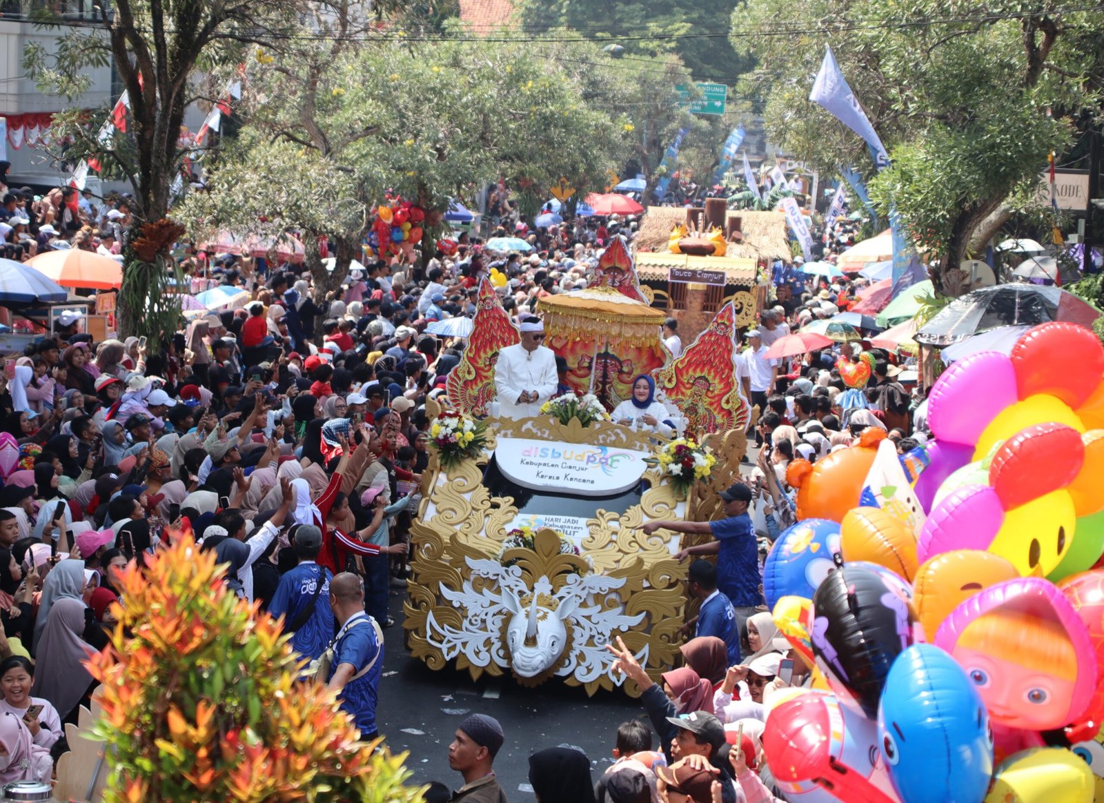 Potret Karnaval Budaya Cianjur Fest 2026