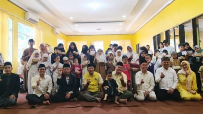 Syukuran Ultah Ke-50 Bahlil Lahadalia, Golkar Cianjur Santuni 100 Anak Yatim