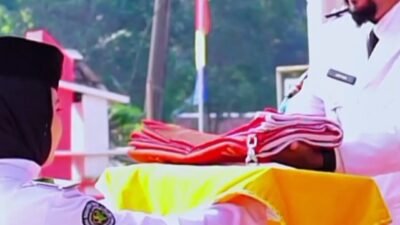 Dua Pesan Krusial Camat Pasirkuda Cianjur Saat Upacara HUT ke-81 RI
